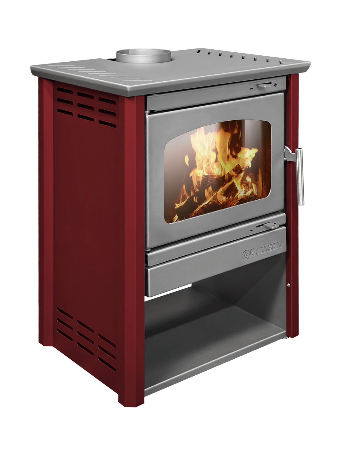 Estufa a Leña Patagonia 600 Burdeo 5