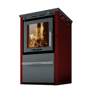 Estufa a leña Patagonia 480 Burdeo