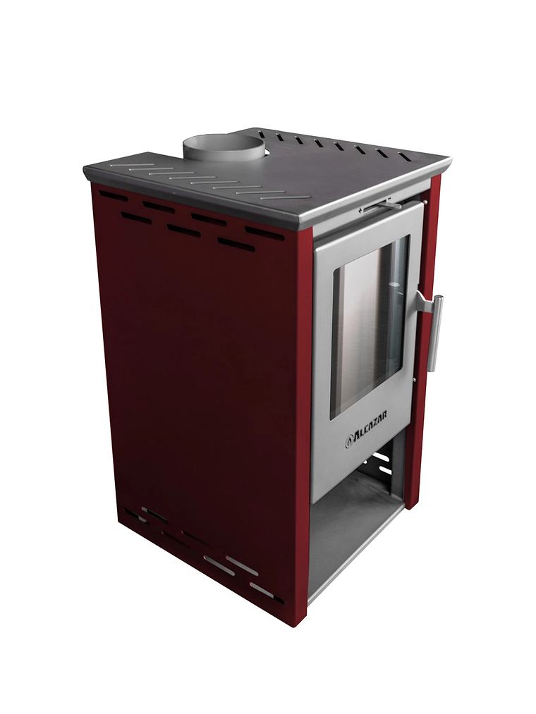 Estufa a Leña Patagonia 380 Burdeo 3