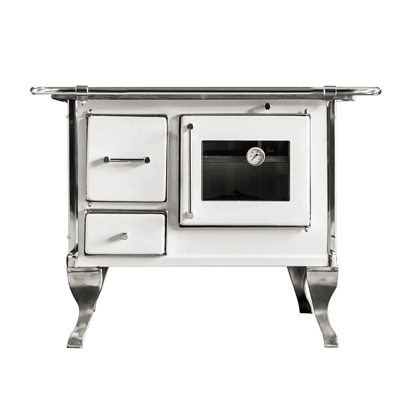 Cocina a Leña Villarrica 80 Blanca 1