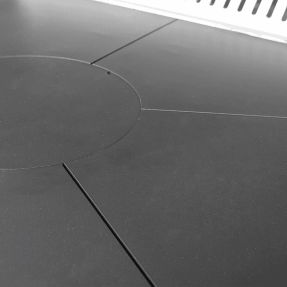 Cocina Combustión Lenta Europea M90 Burdeo 14