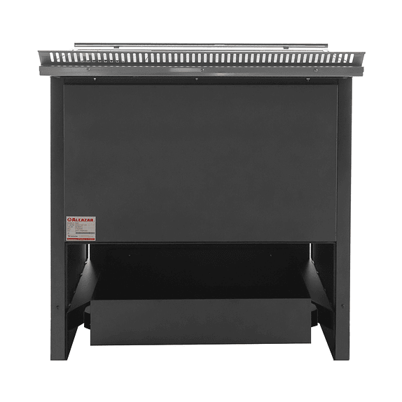 Cocina a Leña Europea M90 Gris con Kit 6