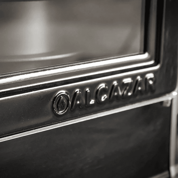 Cocina a Leña Calbuco L80 Negra con Kit 5