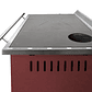 Cocina a Leña Europea S800 Burdeo con Kit 5