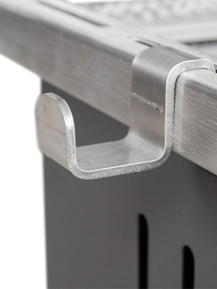 Cocina Combustión Lenta Europea S800 Gris 6