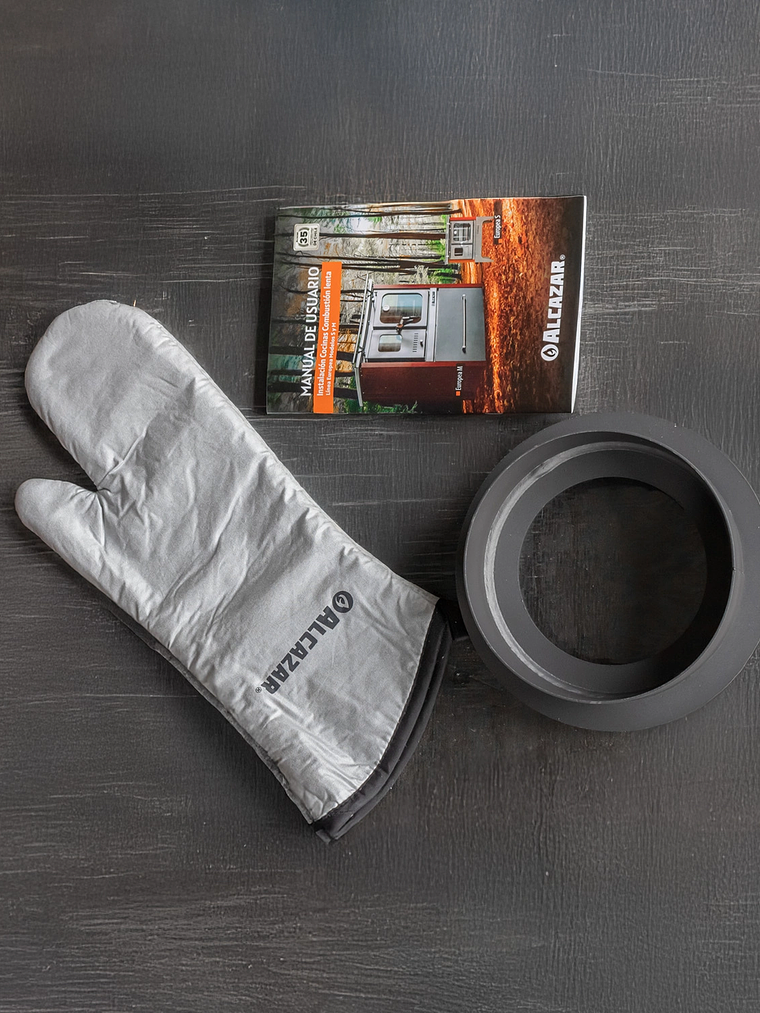 Cocina Combustión Lenta Europea S900 Gris 10