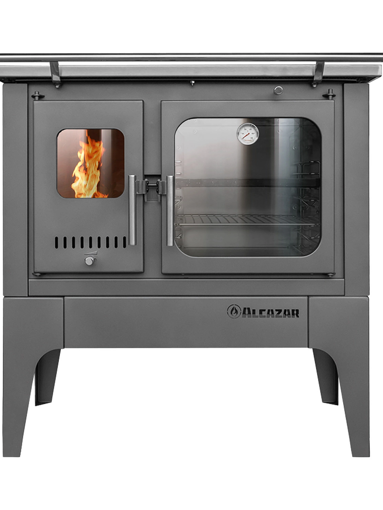 Cocina Combustión Lenta Europea S900 Gris 1