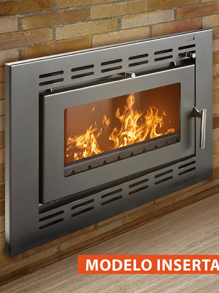 Estufa a Leña Mont Blanc con Kit 6