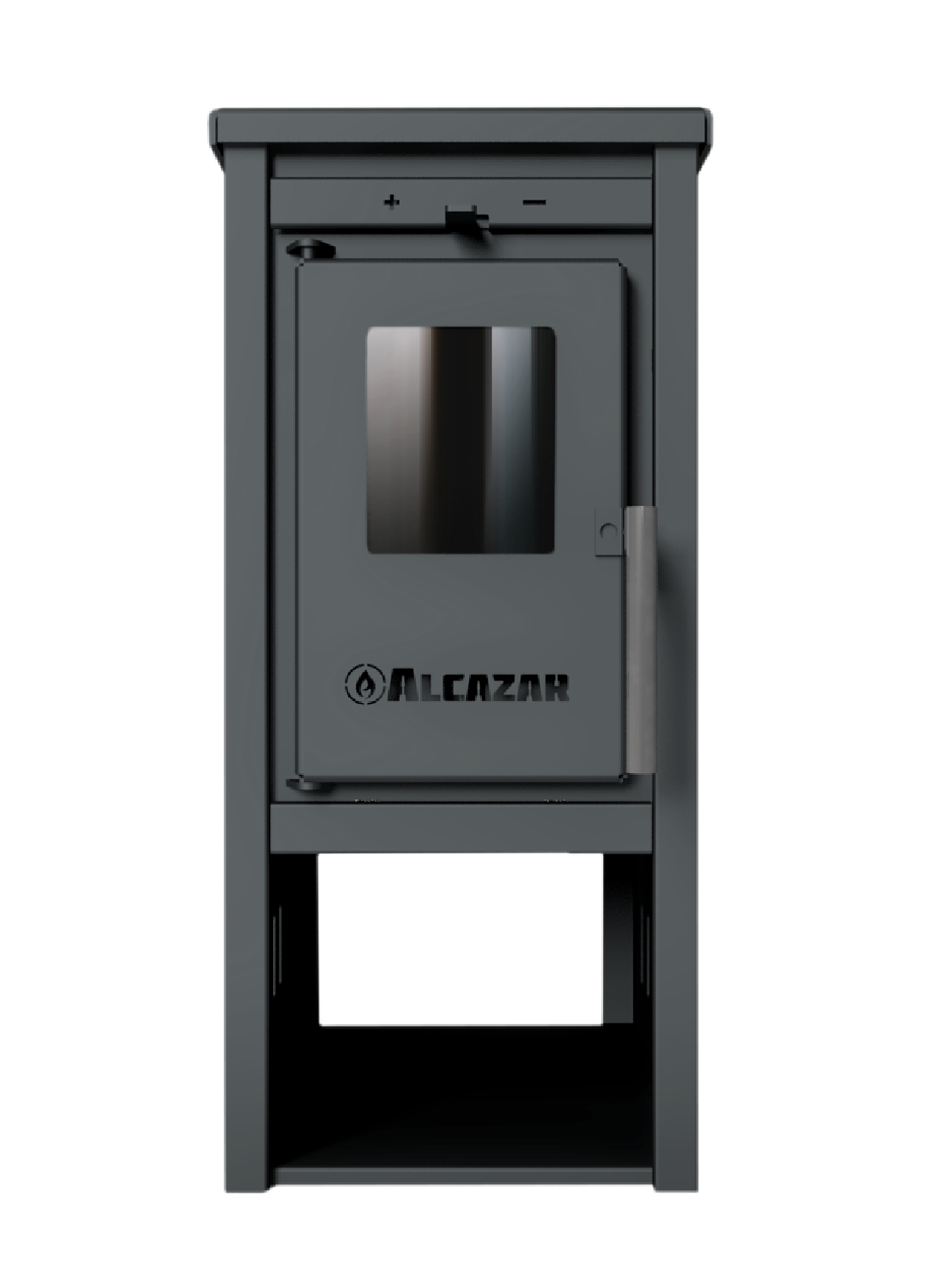 Estufa a Leña Patagonia 350 Gris con Kit 5