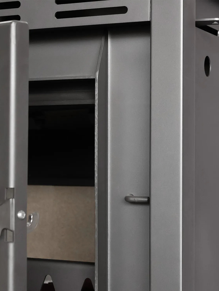 Estufa a Leña Bavara Turbo / Motor 5