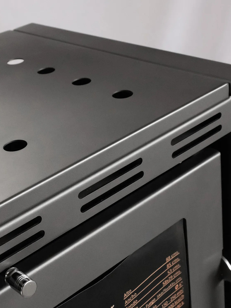 Estufa a Leña Bavara Turbo / Motor 7