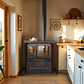 Cocina Combustión Lenta Europea M70 Burdeo - Miniatura 2