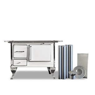 Cocina Tradicional Llaima 70 Blanco con Kit 5