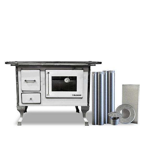 Cocina a Leña Villarrica 70 con Kit 5