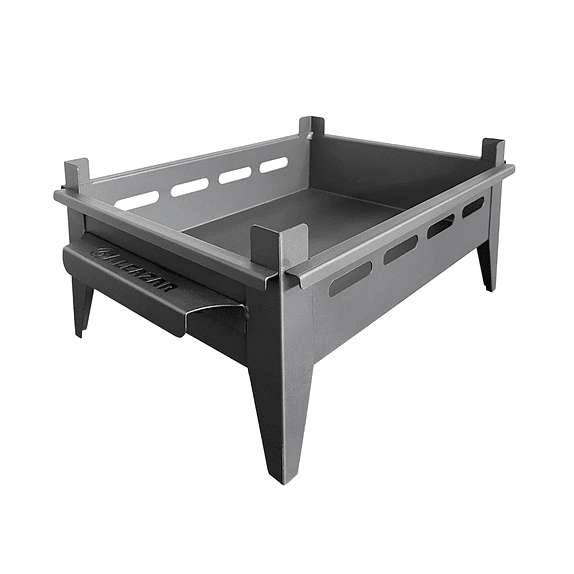 Brasero enlozado con tabla 5