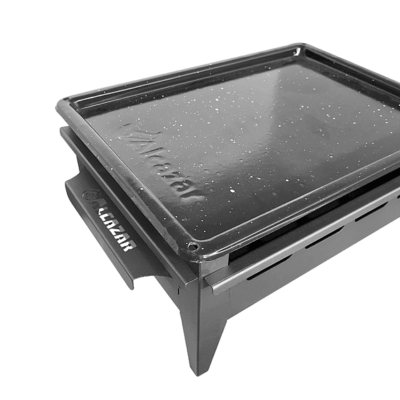 Brasero enlozado con tabla 6