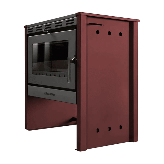 Estufa a Leña Bavara Burdeo Turbo / Motor 7