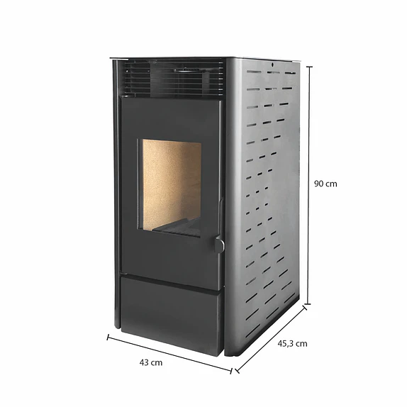 Estufa a Pellet Wifi Backer  6