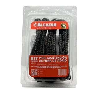 Kit Fibra Vidrio Redondo 3/8
