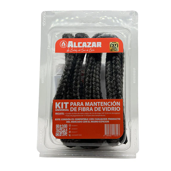 Kit Fibra Vidrio Redondo 3/8