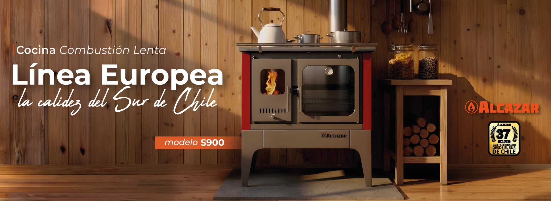 Cocinas a Leña de Combustión Lenta