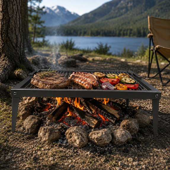 Parrilla a Carbón Portátil Puyuhuapi 4