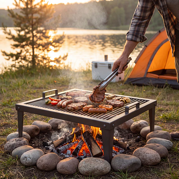 Parrilla a Carbón Portátil Puyuhuapi 5