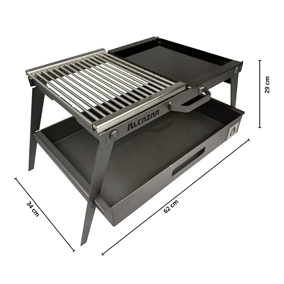 Parrilla a Carbón Portátil Hunter 6