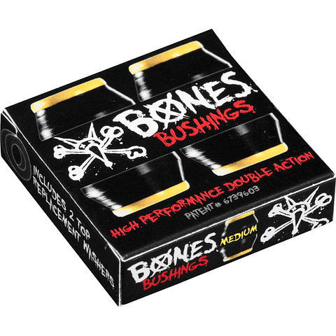 Bones Bushings Black 81A