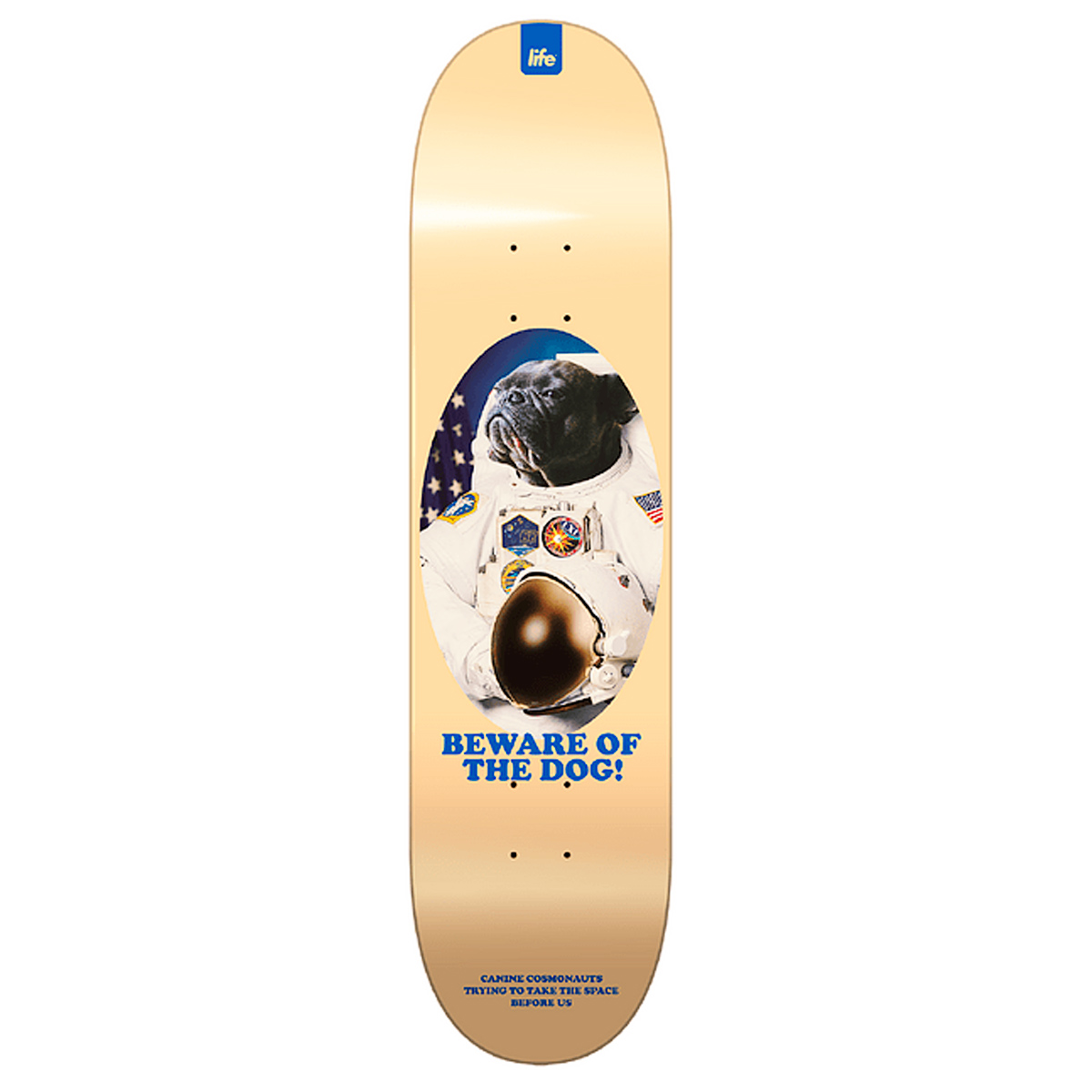 Space Dog Yellow 8.125