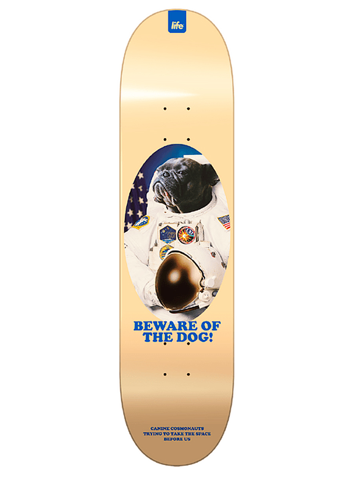 Space Dog Yellow 8.125