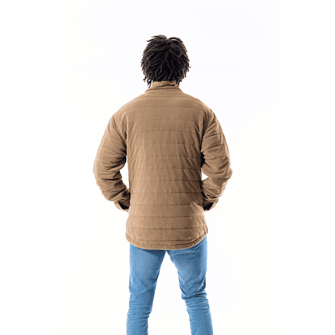 Fleece Camisa Insulated Brown Catechu Wood