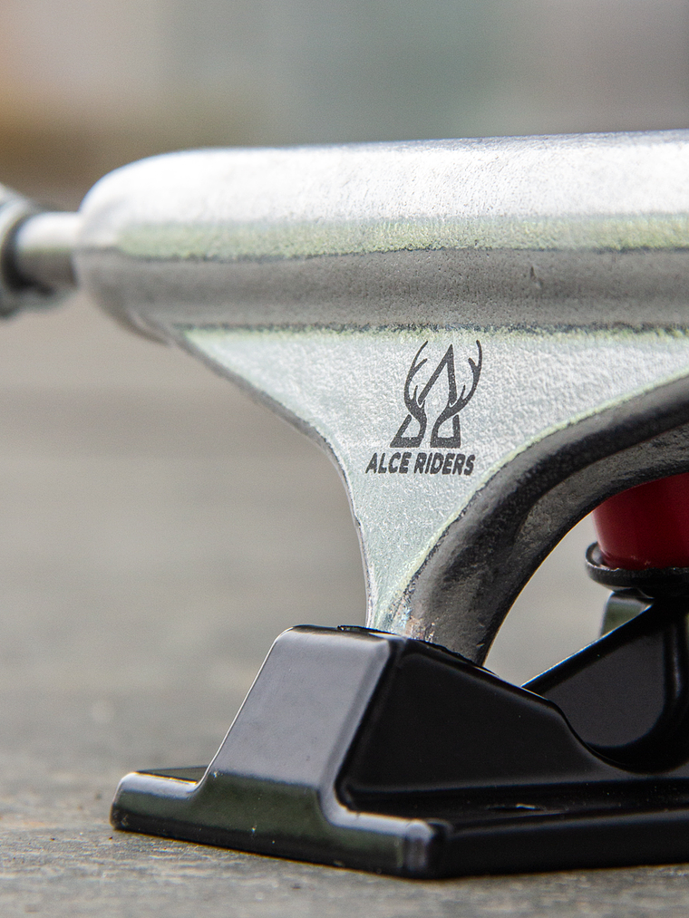 Alce Trucks Skate 130mm Raw/Blk 7