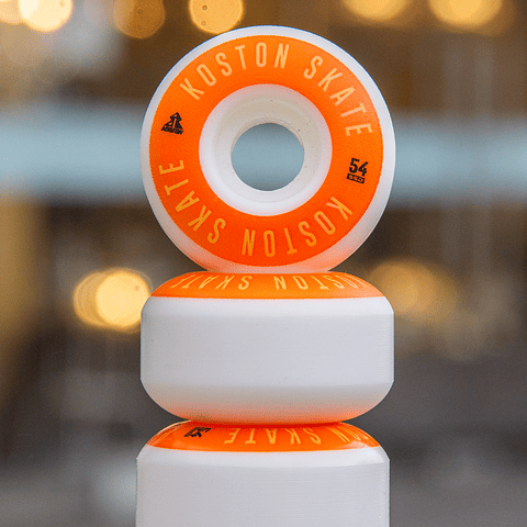 Koston Wheels Orange 54mm 55D Flat WH060