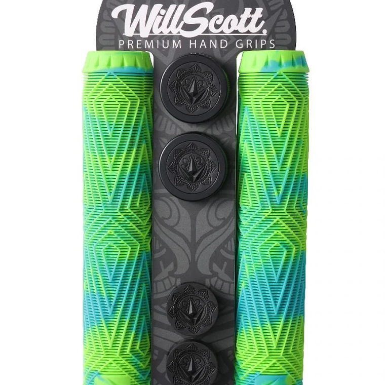 Will Scott hand grips - Green Teal 4