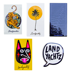 Landy Sticker 5 pack 2022