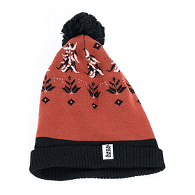 Beanie Pompon Snow Bordo