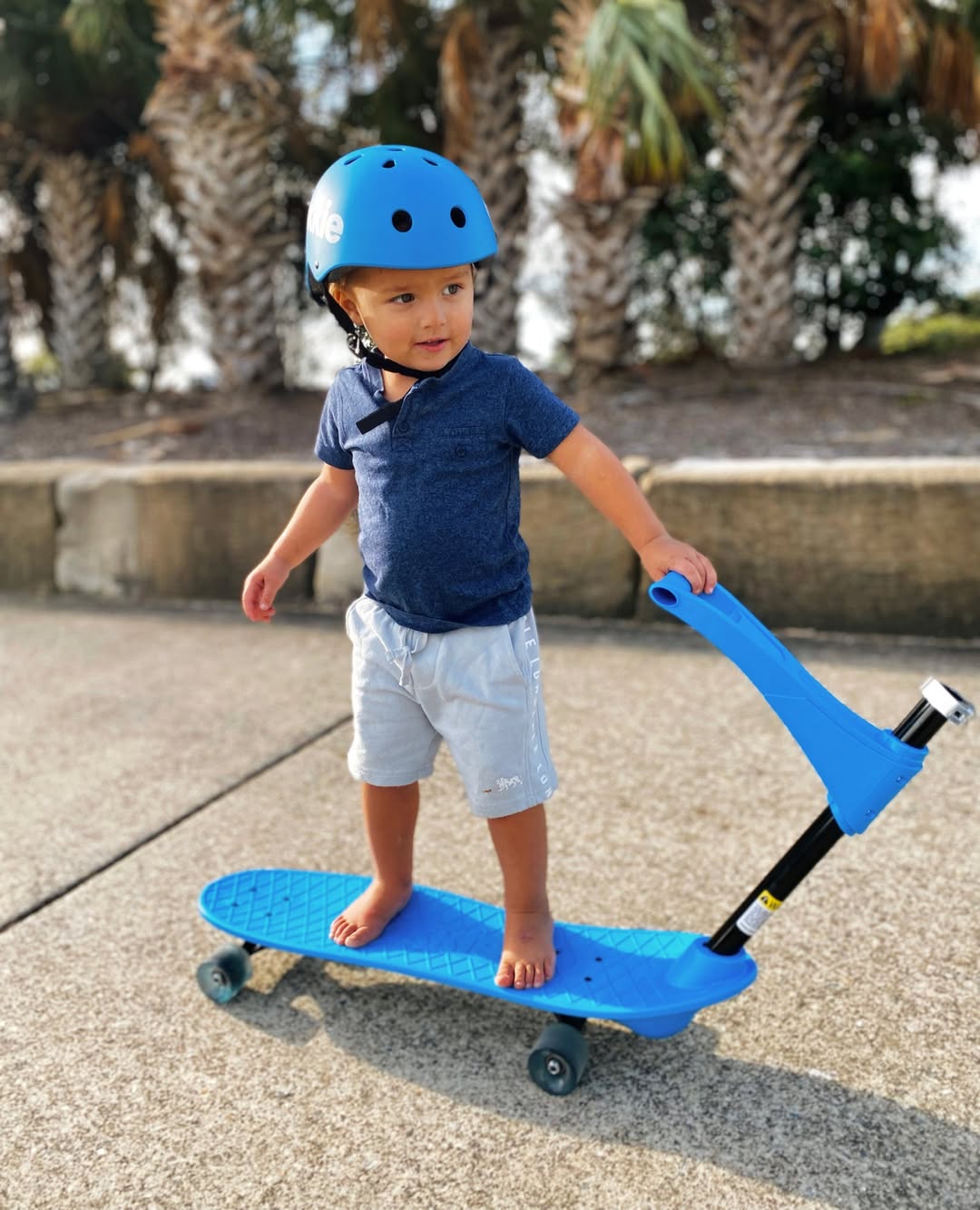 Ookkie Skateboard Blue 3