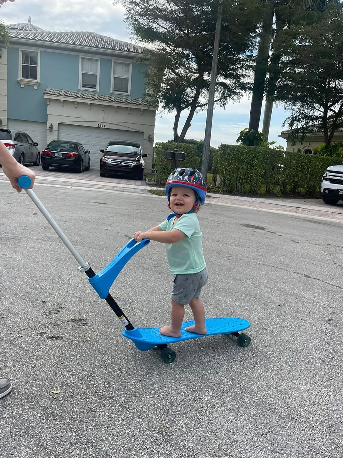 Ookkie Skateboard Blue 8