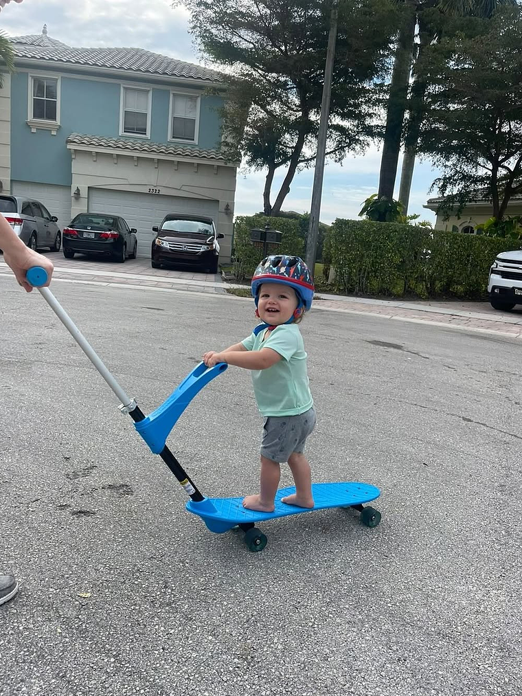 Ookkie Skateboard Blue 8