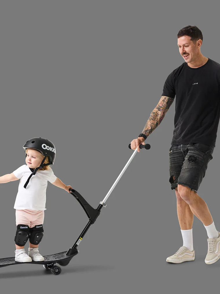 Ookkie Skateboard Black 4