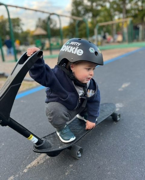 Ookkie Skateboard Black 6