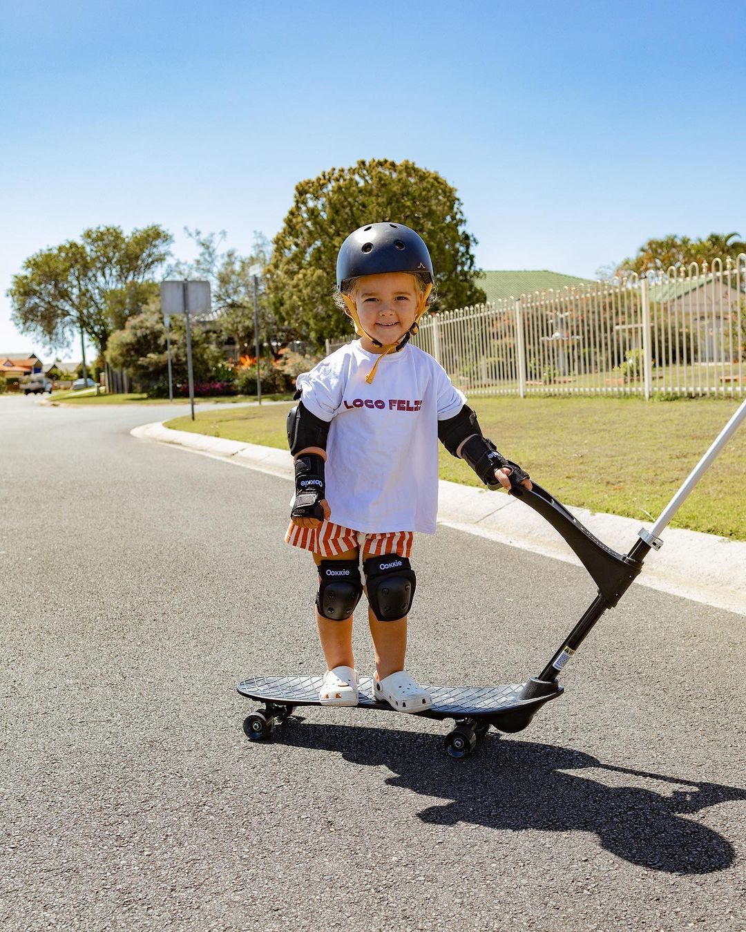 Ookkie Skateboard Black 15