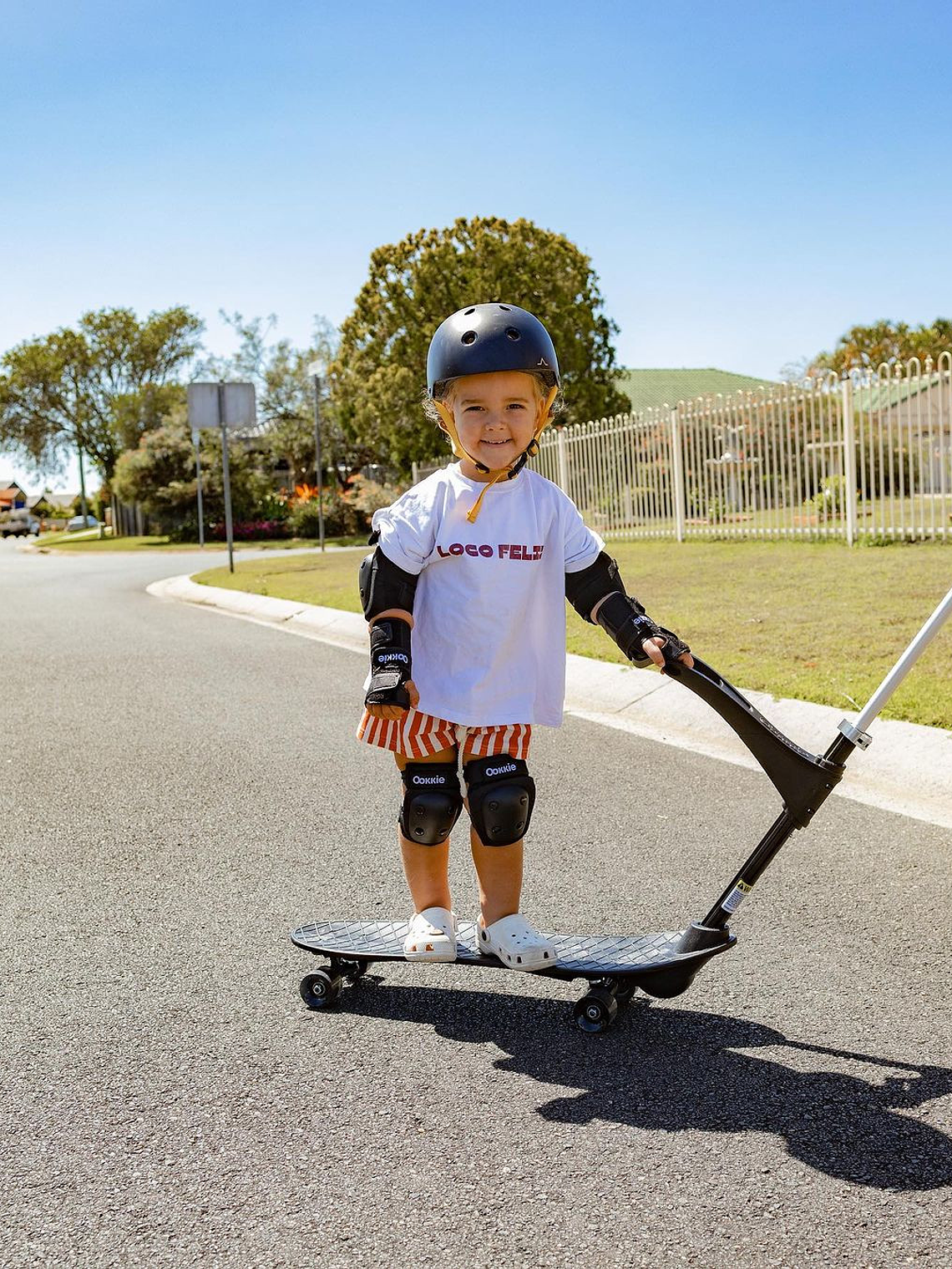 Ookkie Skateboard Black 15