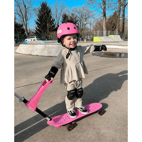 Ookkie Skateboard Pink