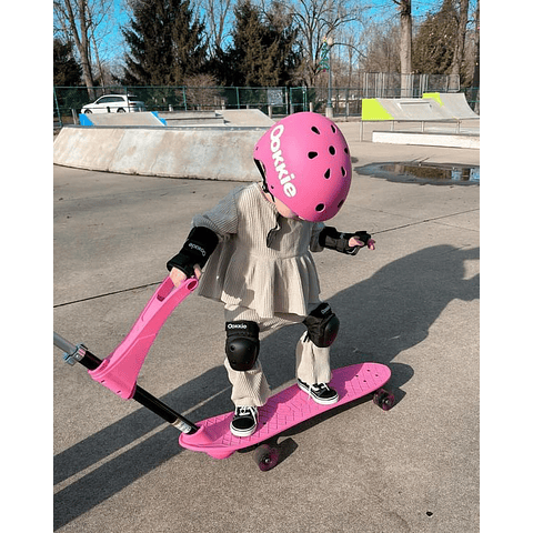 Ookkie Skateboard Pink