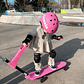 Ookkie Skateboard Pink - Miniatura 7