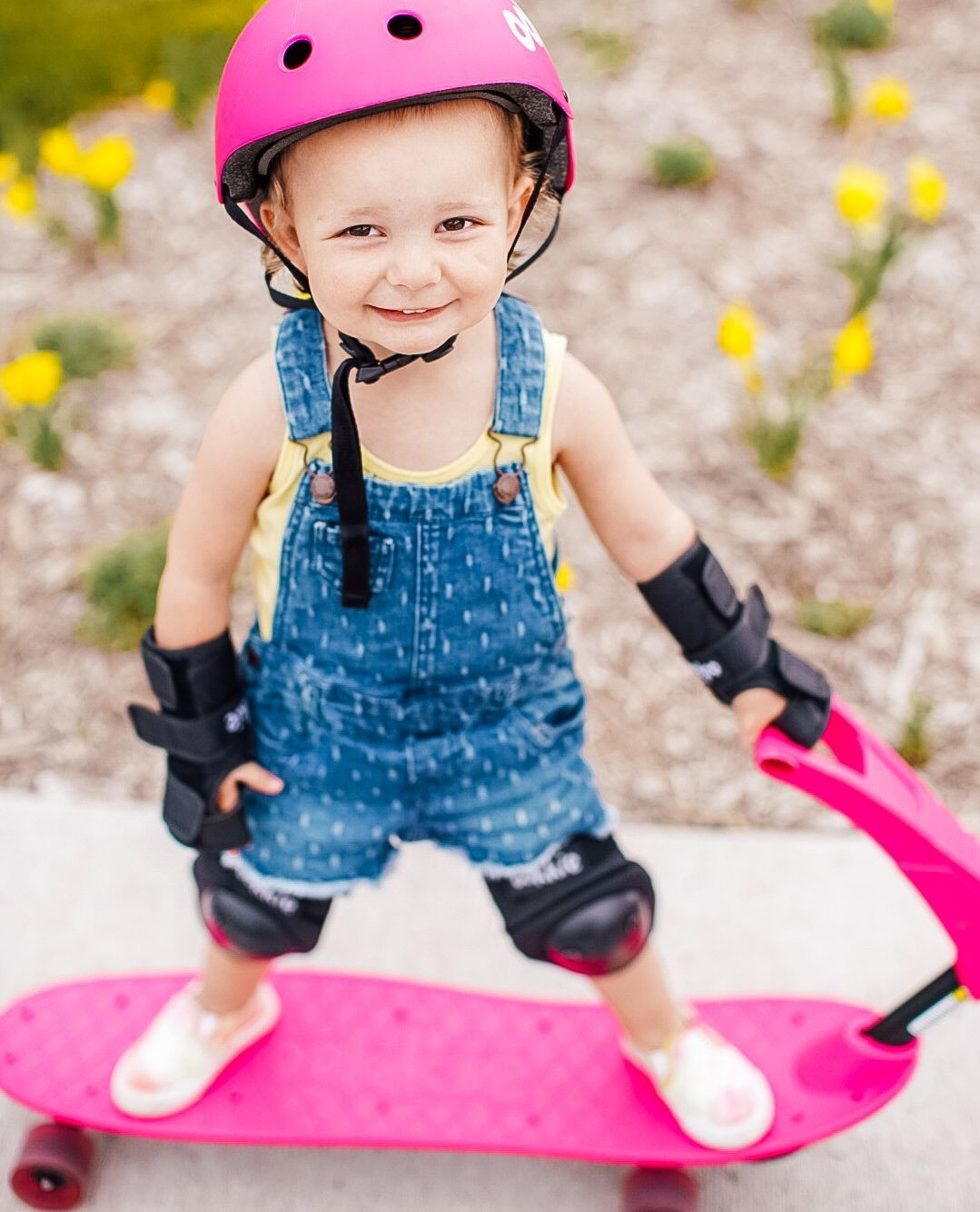 Ookkie Skateboard Pink 10