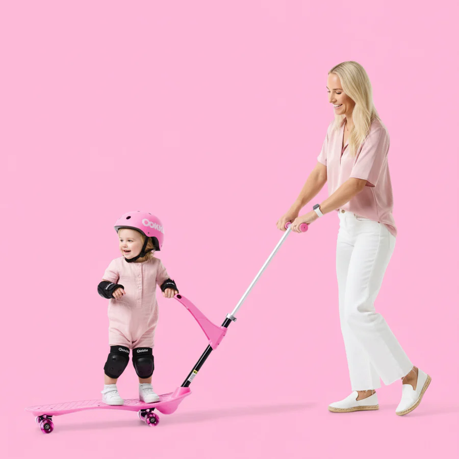 Ookkie Skateboard Pink 3