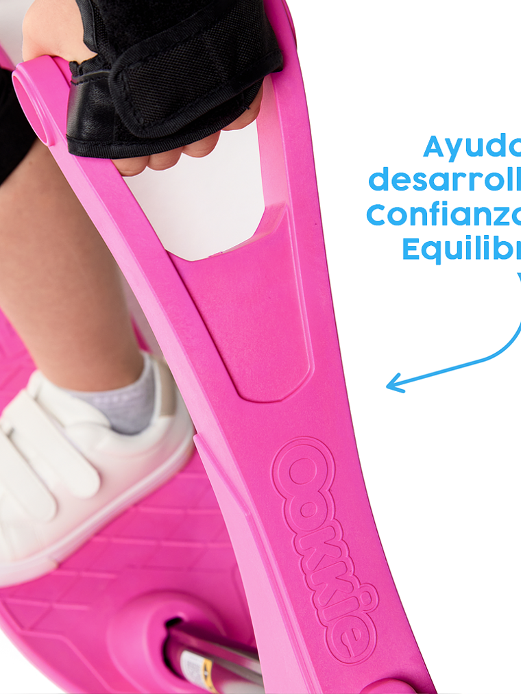 Ookkie Skateboard Pink 2